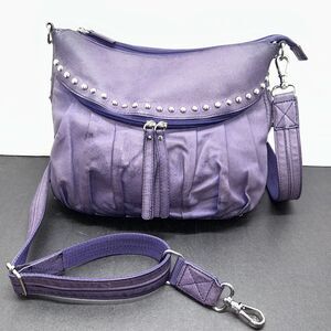 UPTOWN Purple Studded Crossbody CCW Crossbody Purse GUN TOTE’N MAMAS